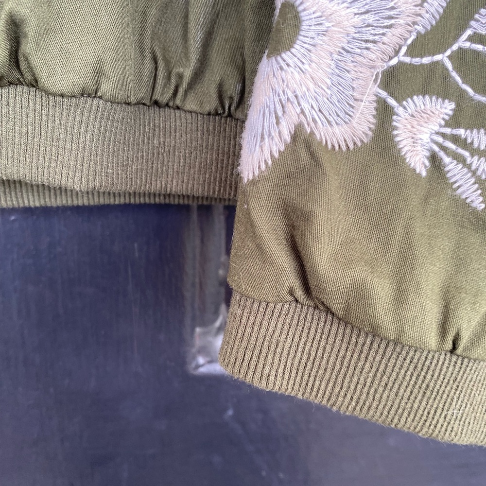 Sage The Label Embroidered Bomber Jacket - image 6